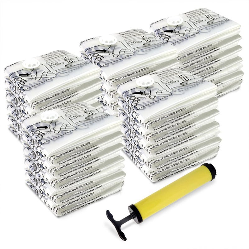 Home-Complete Home Complete Space Saver Vacuum Bags, 25 pack with Pump - Image 2